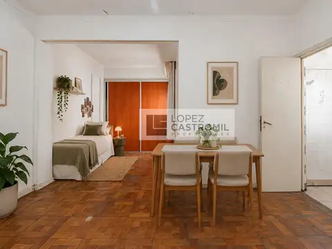 Departamento Monoambiente con 1 baño