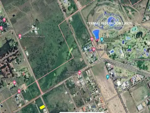 Terreno próximo a Termas de Federación 