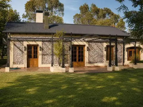 Campo con Bodega Orgánica Certificada en Espartillar de 41 Hectareas Provincia de Buenos aires
