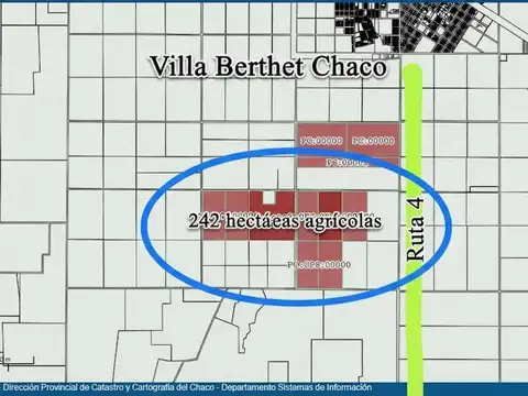 Campo en Venta en Villa Berthet, San Lorenzo