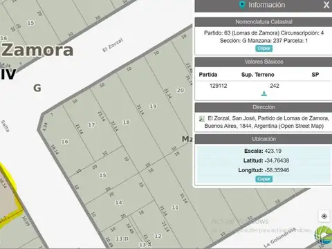 VTA 3 LOCALES + VIVIENDA EN BLOCK /EXC. UBICACION