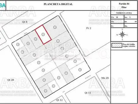 Terreno en Venta de 2831,0 m2