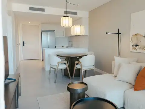 Departamento 2 ambientes con 2 baños