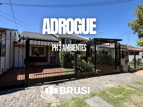 CASA PH EN VENTA EN ADROGUE - 3  AMBIENTES