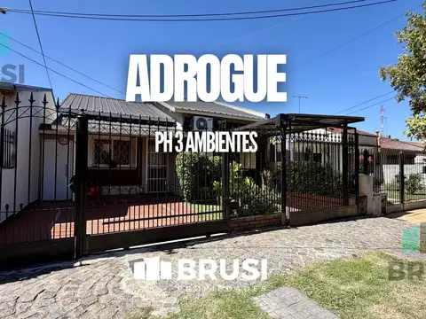 CASA PH EN VENTA EN ADROGUE - 3  AMBIENTES