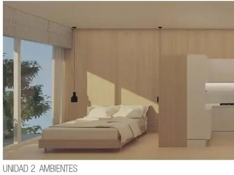 Departamento 2 ambientes con 1 baño