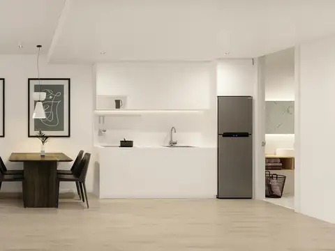 Departamento 2 ambientes con 1 baño