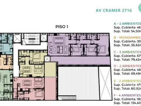 Departamento en Venta de 3 dormitorios