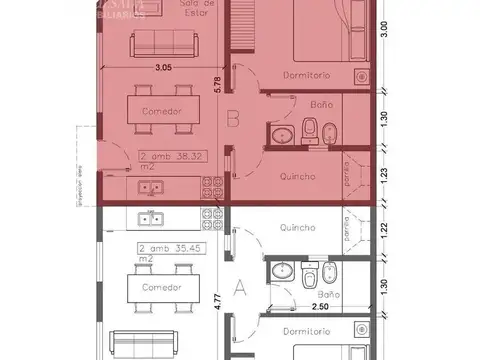 Departamento en Venta en Santa Teresita, USD 40.000