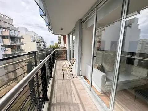 Departamento 2 ambientes con 2 baños