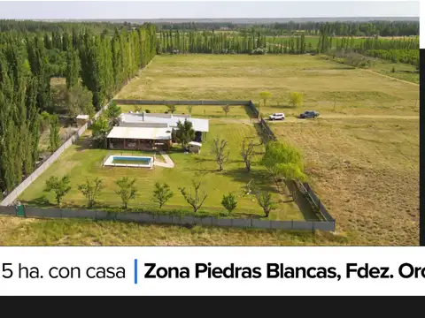 Casa quinta 5 hectareas en venta - Fernández Oro