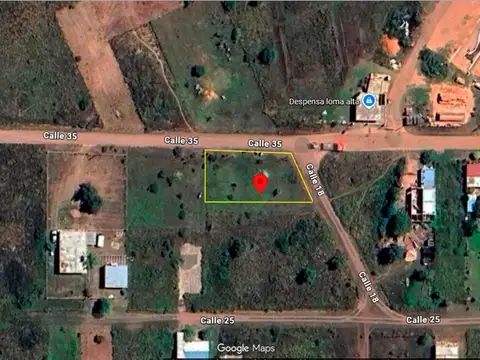 Vendo lote esquina en Alta Gracia / Escritura