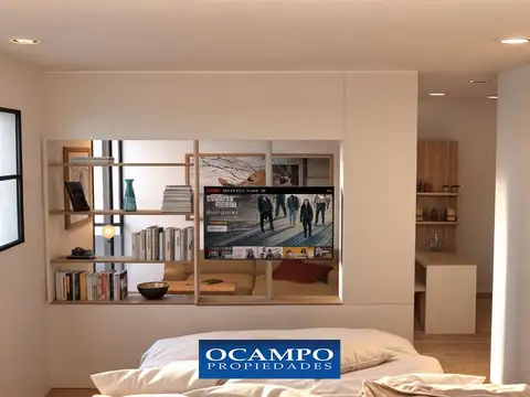 Departamento de 1 ambiente en Nuñez