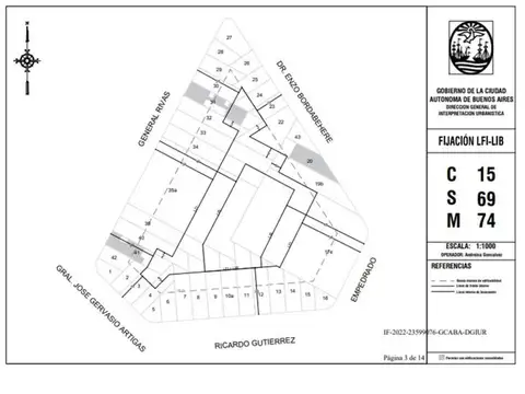 Terreno en Venta en Villa del Parque, CABA