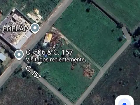 506 y 157 Lotes Industriales de 1.200 metros con frente a 2 calles -