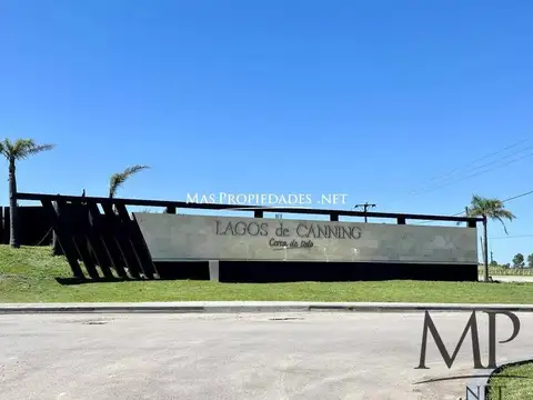 Venta Terreno / Lote interno en Lagos de Canning 100