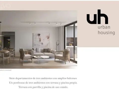 Departamento en Venta de 2 dormitorios