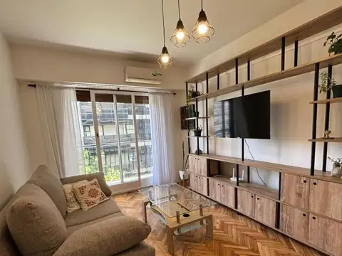 Excelente 2 ambientes amoblado en Belgrano C