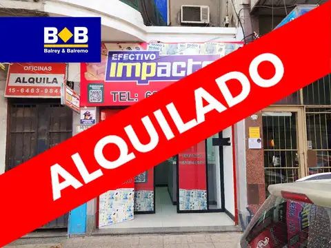 Excelente Local   -  Frente Estación Tren
