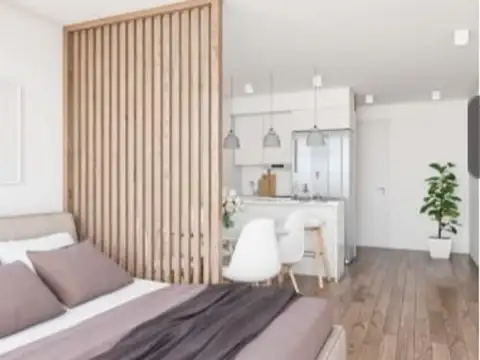 Departamento Monoambiente con 1 baño