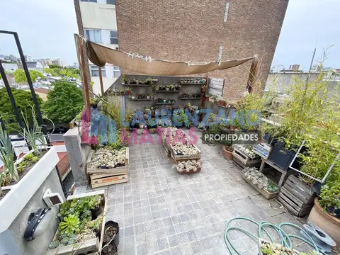 VENTA DEPTARTAMENTO MONOAMBIENTE CON BALCON Y TERRAZA PROPIA - VILLA PUEYRREDÓN