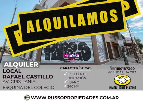 Alquiler Local Comercial Rafael Castillo - La Matanza