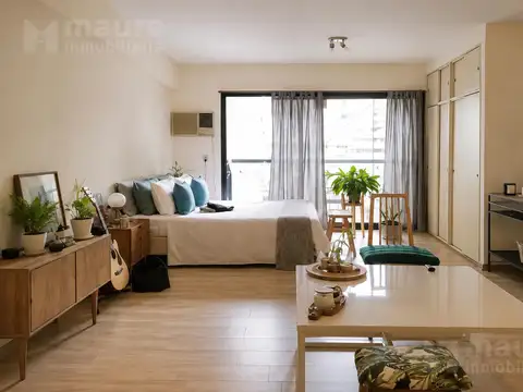 Monoambiente con placard y balcón en venta La Imprenta/LasCañitas