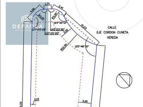 Terreno en Venta 12  mts Frente