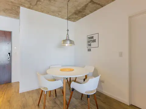 Departamento 2 ambientes con 2 baños