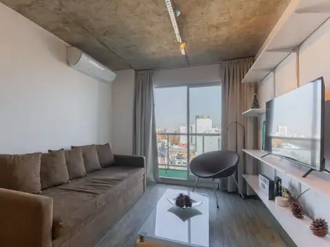 Departamento 2 ambientes con 2 baños