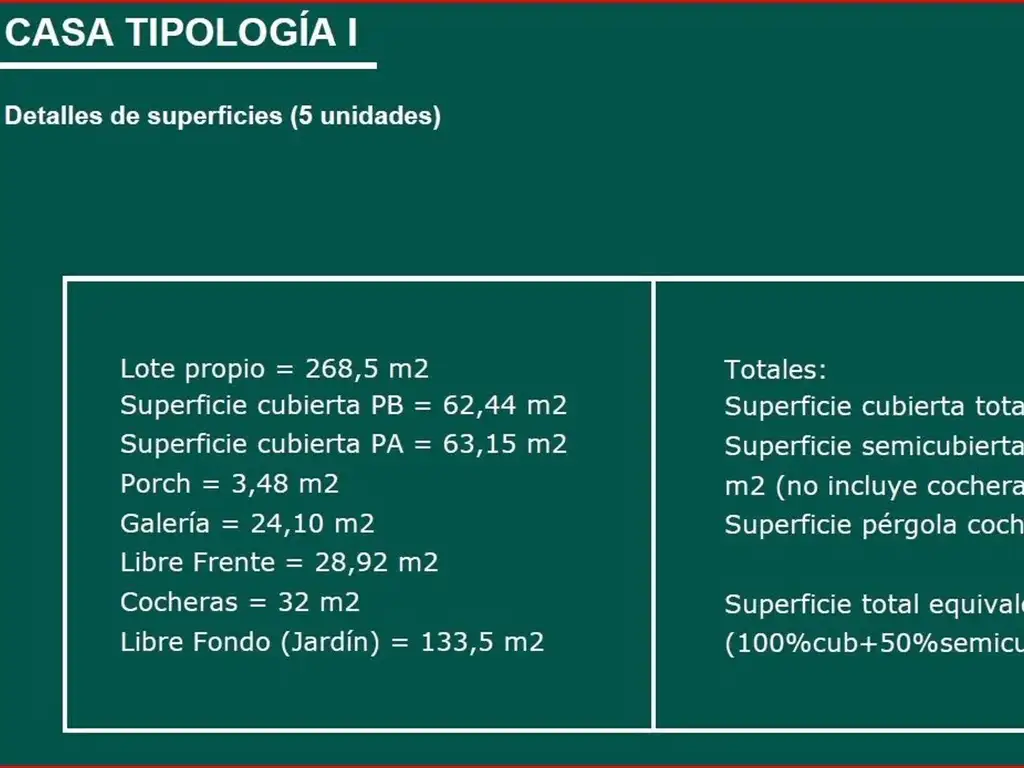 Emprendimiento en Lomas de San Isidro