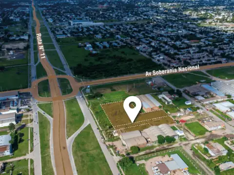 Lote en venta sobre Ruta 11. Acceso a Resistencia.
