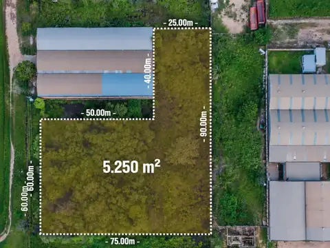Terreno en Venta 25  mts Frente