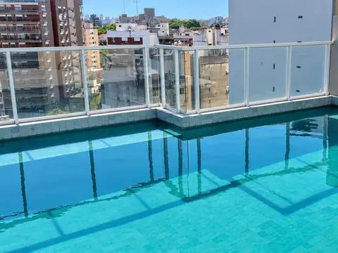 Venta c/Renta Dpto NUEVO (primer alquiler)  2 Amb Liv-com Cocina integ Baño Toilette Amenities Piscina Laundry Gim. + DE $1.000.000 POR MES 