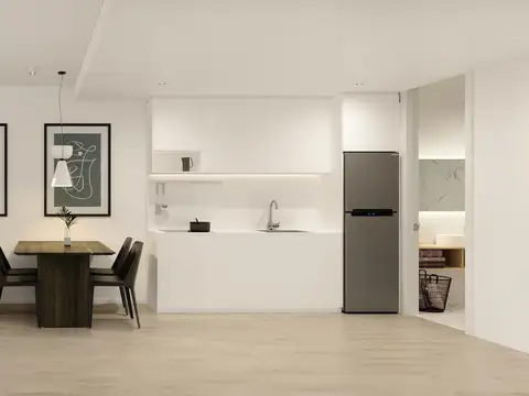 Departamento 2 ambientes con 1 baño