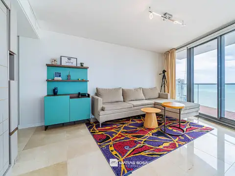 Departamento 2 ambientes con 2 baños