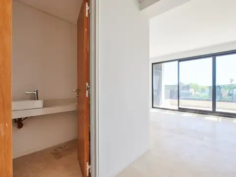 Departamento 3 ambientes con 2 baños