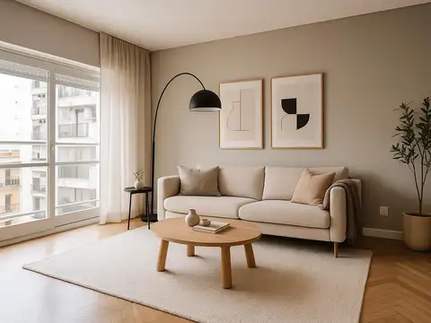 Venta Departamento 3 amb c/ 2 balcones y terraza piso alto en Belgrano