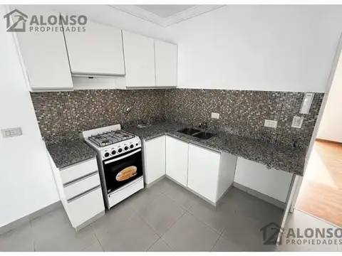 Departamento 2 ambientes con 2 baños