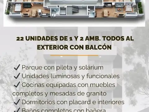 Departamento - Villa del Parque