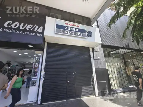 Local alquiler en Belgrano sobre av. Cabildo al 2200 entre Mendoza y Olazabal