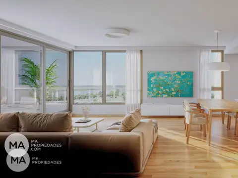 Departamento 2 dormitorios con vista al río y cochera - Av. Rivadavia 2600, Pichincha | Venta