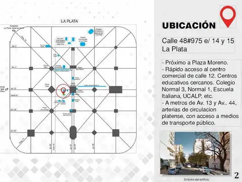 Departamento en Venta en La Plata, USD 175.000