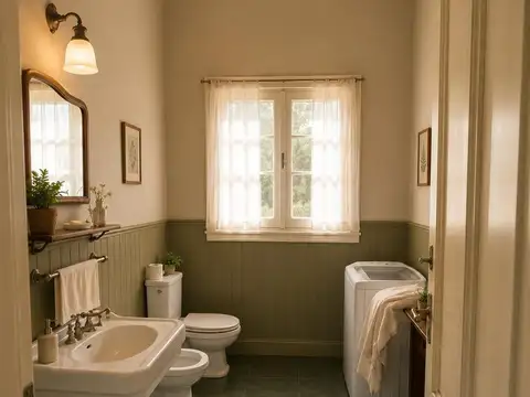 Casa 3 ambientes con 1 baño