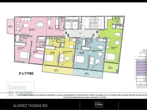 Departamento en Venta en Colegiales, USD 107.196