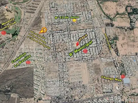 Terreno en Venta 10  mts Frente