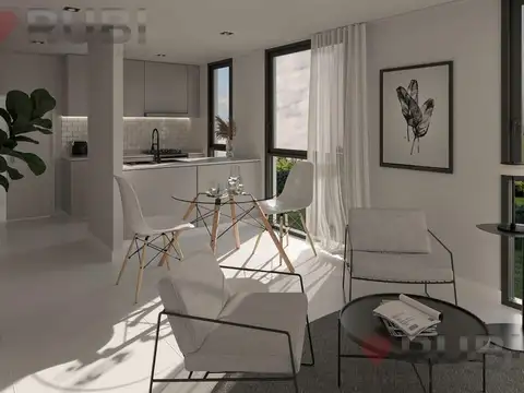 Depto Tipo Casa 2 ambientes con 1 baño