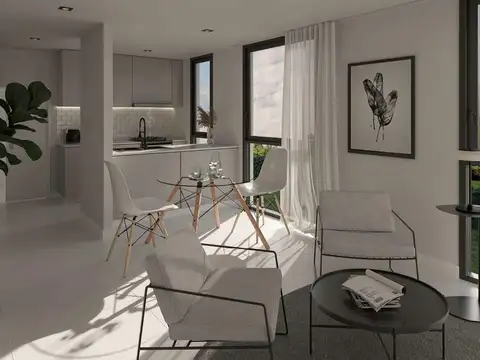Depto Tipo Casa 2 ambientes con 1 baño