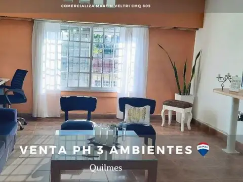 VENTA PH 3 AMBIENTES CON GARAGE Y PATIO QUILMES