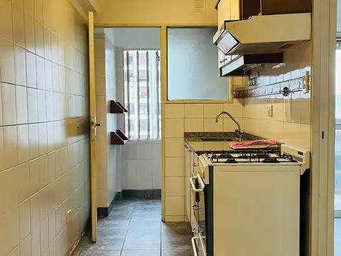 Departamento 2 ambientes con 1 baño